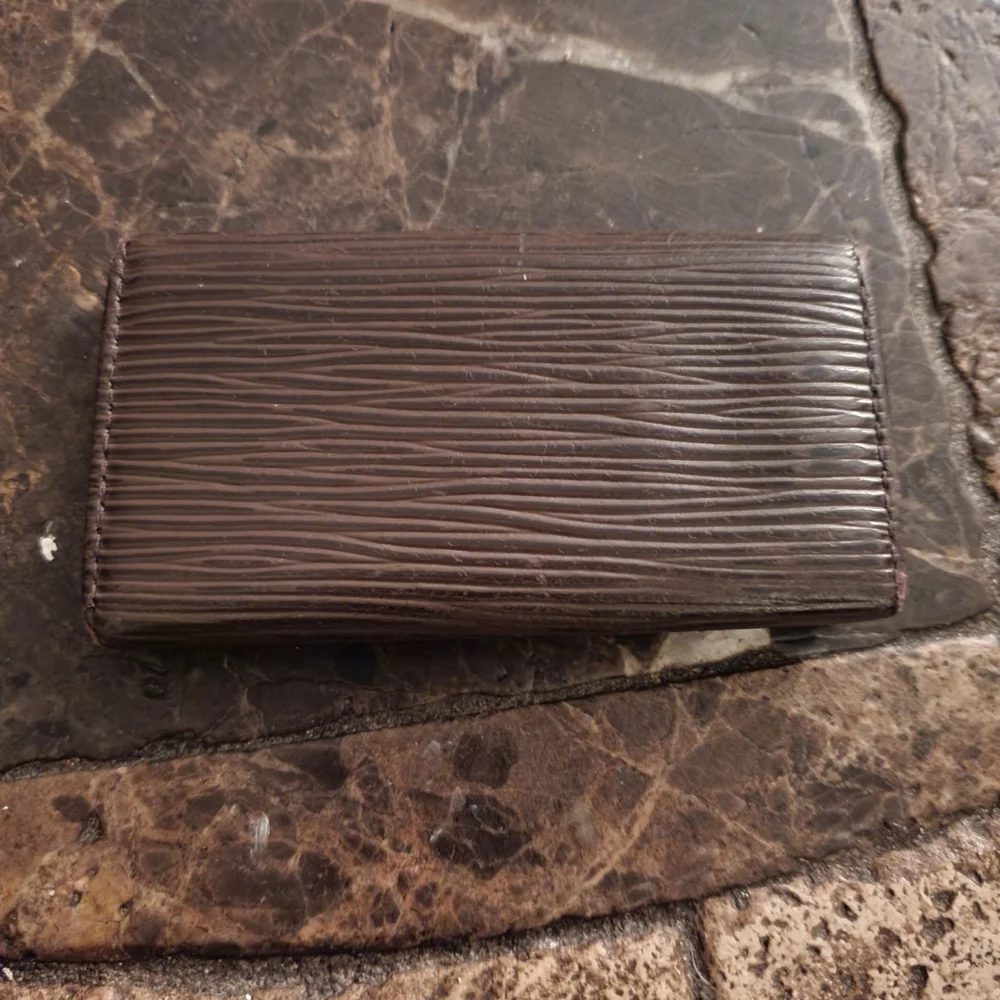 Louis Vuitton Brown Epi 4 key holder